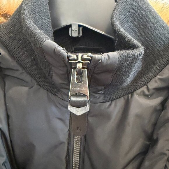 Mackage Black Adali Down Jacket Size M - Picture 4 of 8